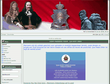 Tablet Screenshot of forum.korpsmariniersforum.nl